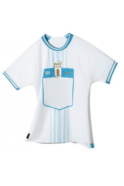 Fotbalové Dres Uruguay Venkovní Oblečení MS 2022 Krátký Rukáv